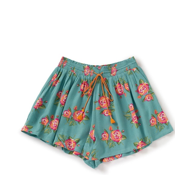 Matilda Jane Pants - Floral shorts